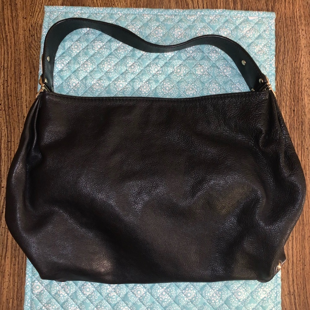 Michael Kors black leather bag!